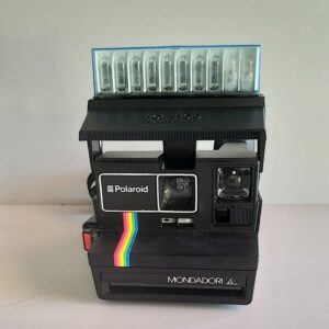 Polaroid 600 con Flash