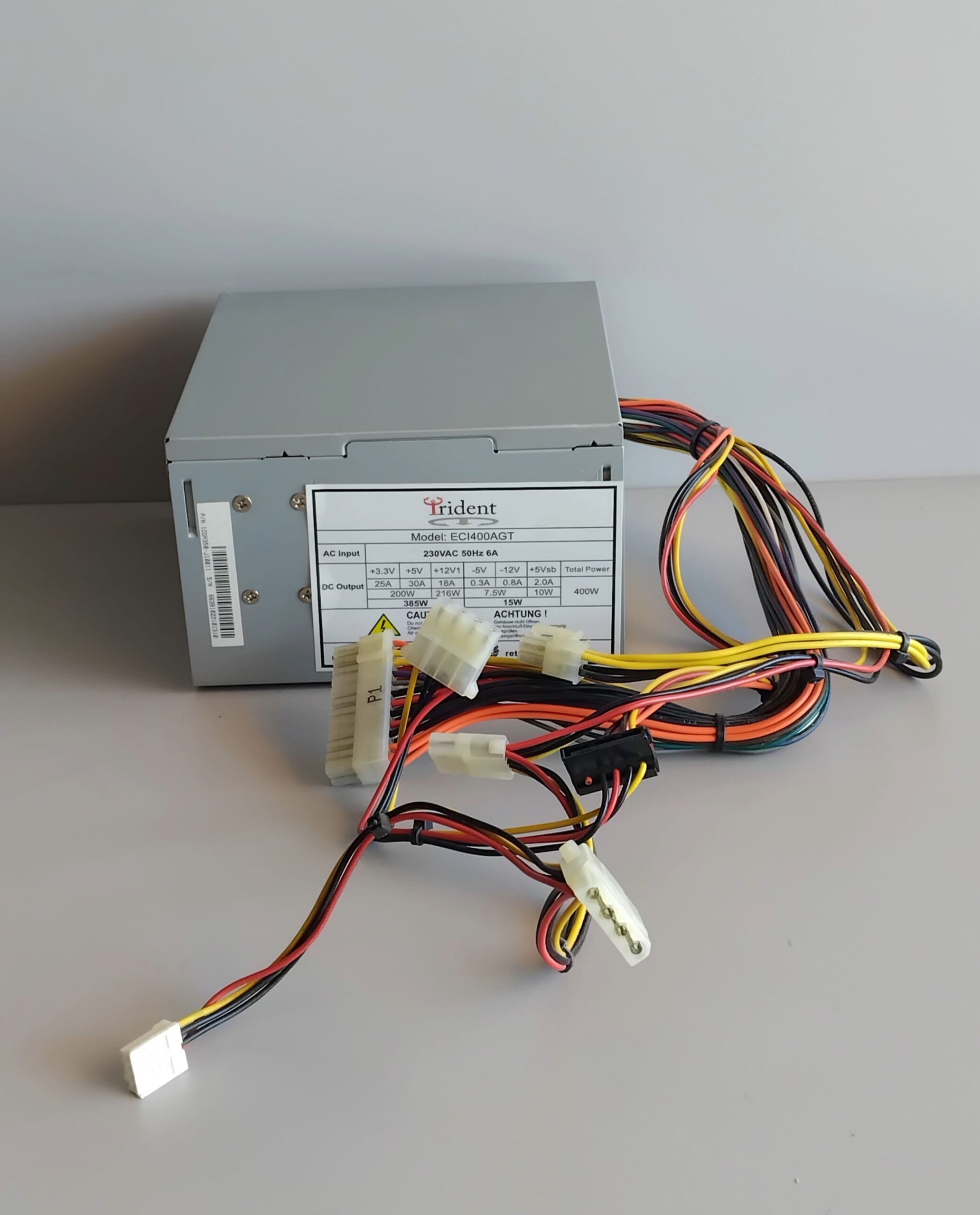 TRIDENT ALIMENTATORE ATX 220V 6A